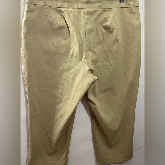 Time and Tru Tan Stretchy Capri Size XL - Picture 4 of 4